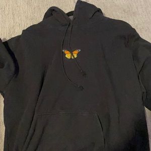 Brandy Melville butterfly hoodie rare